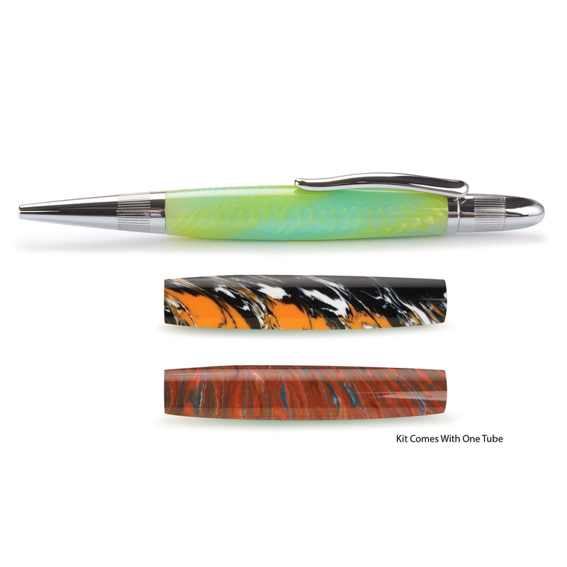 Pulsar Twist Ballpoint Pen Kit - Chrome